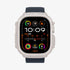 ACS05456 - Apple Watch Series (Apple Watch (49mm)) in matte black showing the front